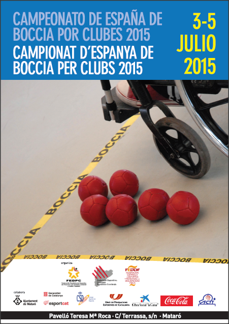 Campeonato de España de Boccia por Clubes 2015