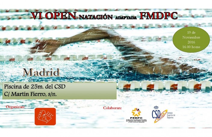 Campeonato de Madrid Open Natación Adaptada